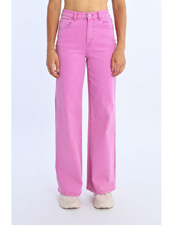 Lili Sidonio X Molly Bracken Pantalon Large MAUVE