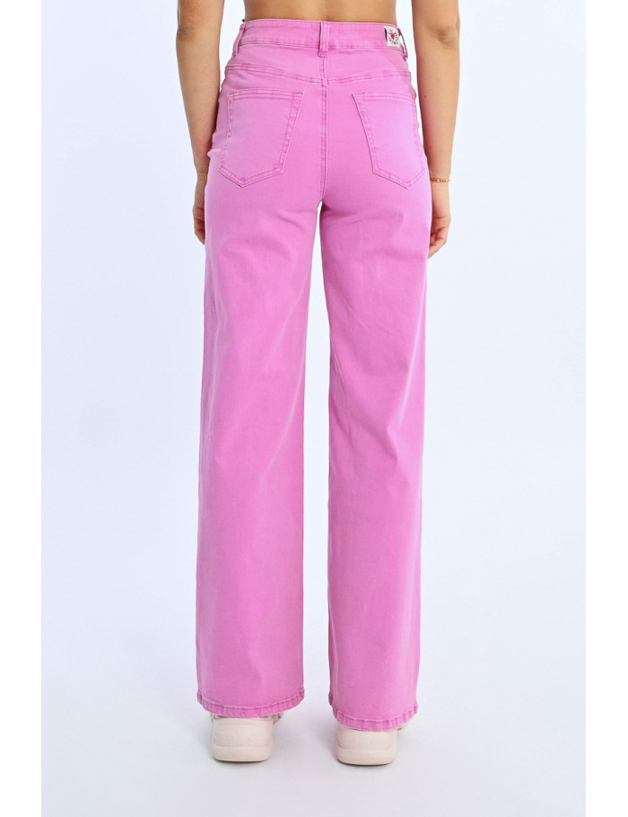 Lili Sidonio X Molly Bracken Pantalon Large MAUVE