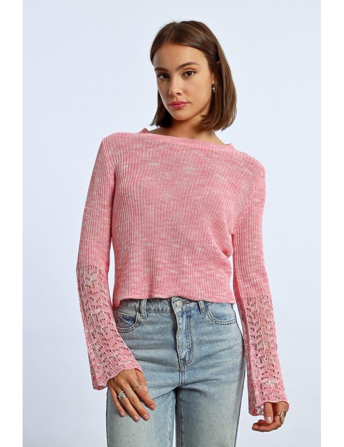 Lili Sidonio X Molly Bracken Pull En Maille PINK