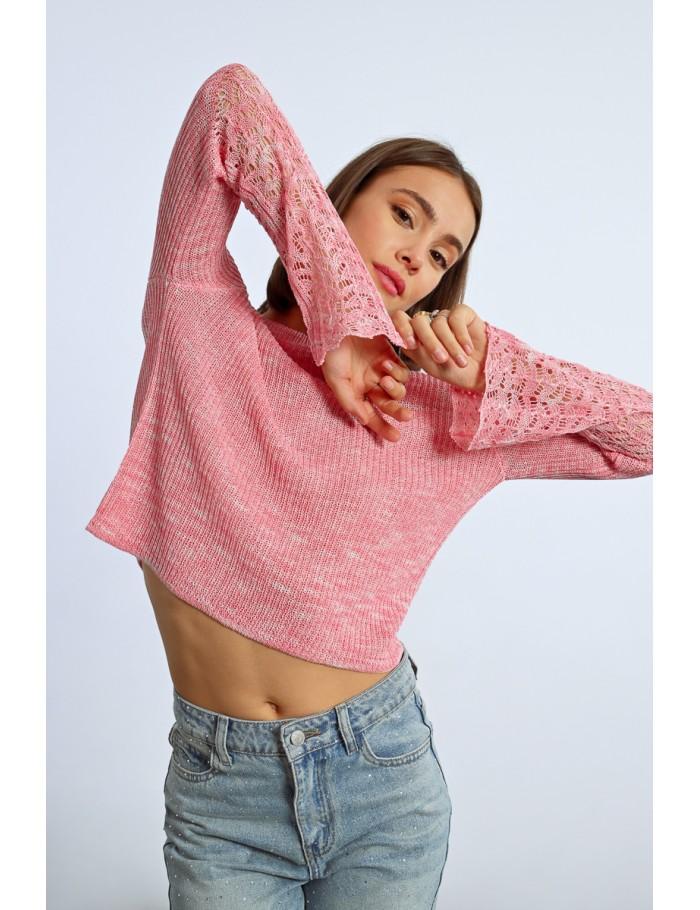 Lili Sidonio X Molly Bracken Pull En Maille PINK