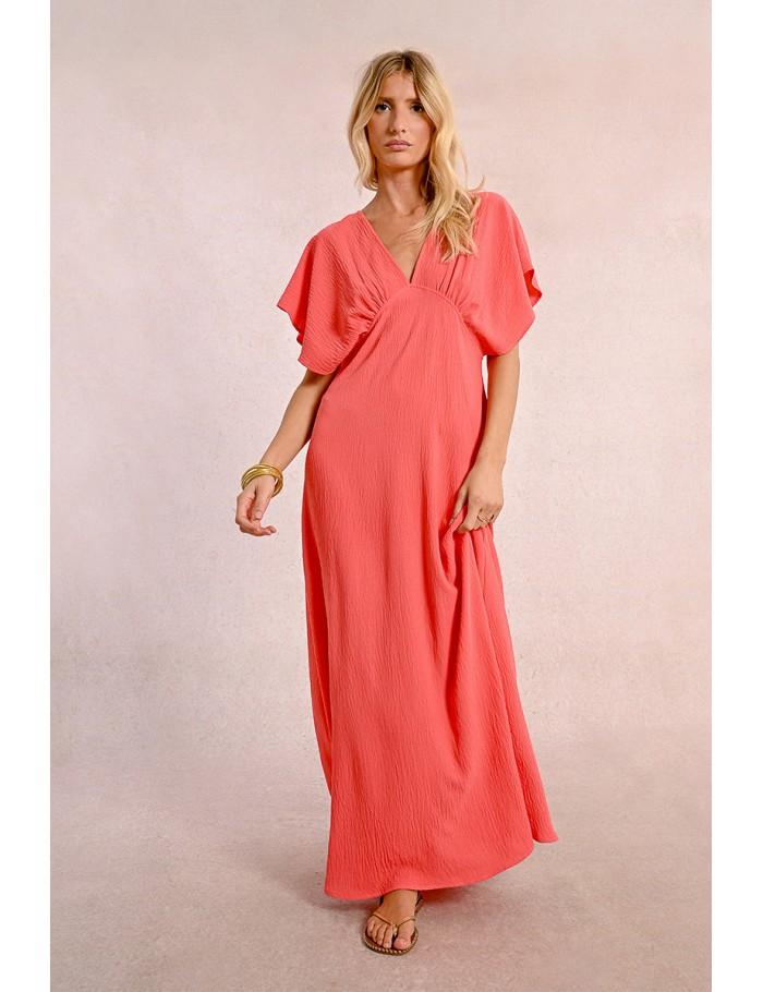 Lili Sidonio X Molly Bracken Robe Longue NAVY BLUE