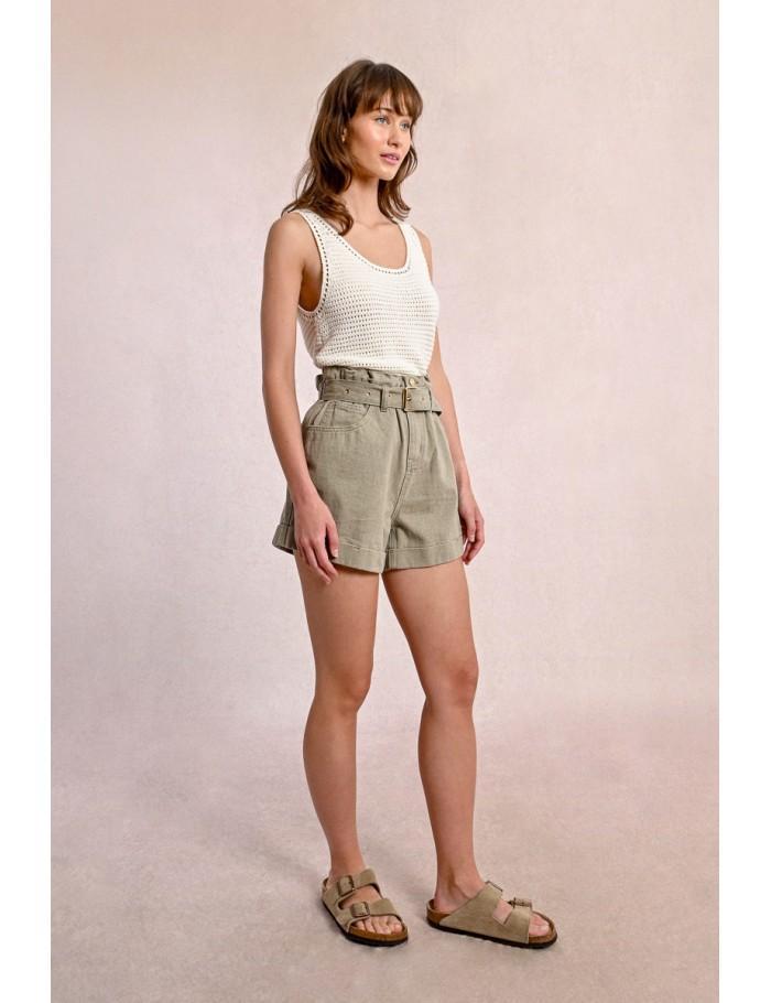 Lili Sidonio X Molly Bracken Short Large CRÈME