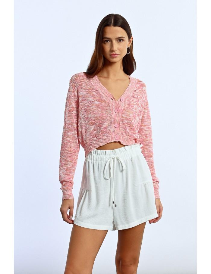 Lili Sidonio X Molly Bracken Short Plissé WHITE