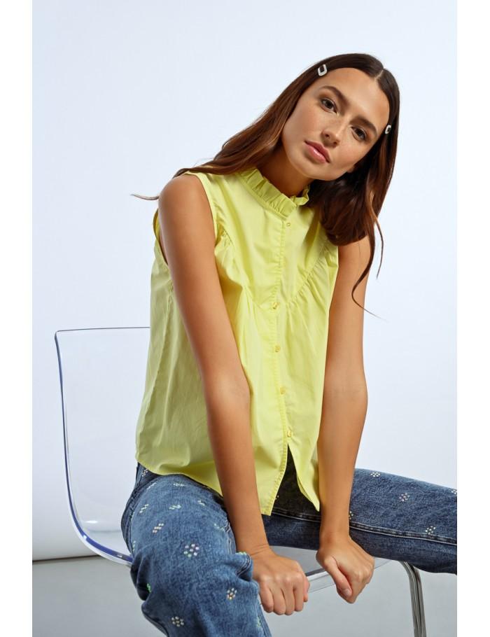 lili sidonio x molly bracken Top chemisier VERT lili sidonio x molly bracken Top chemisier VERT