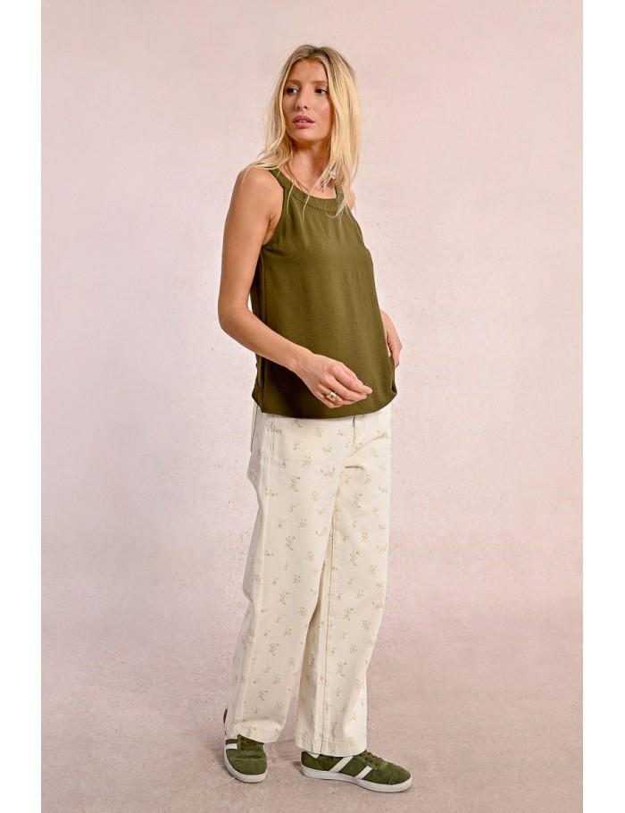 Lili Sidonio X Molly Bracken Top Dos Nu NAVY BLUE