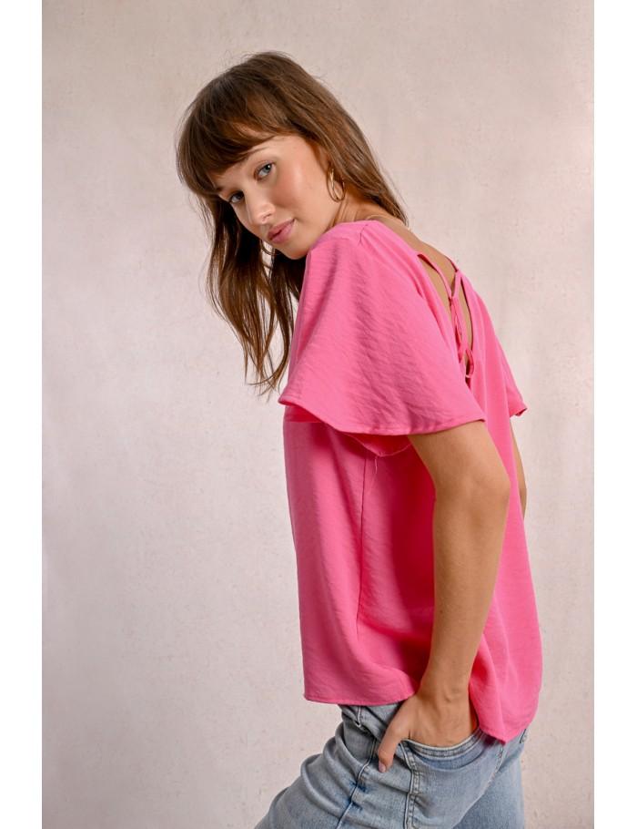 Lili Sidonio X Molly Bracken Top Dos Nu PINK