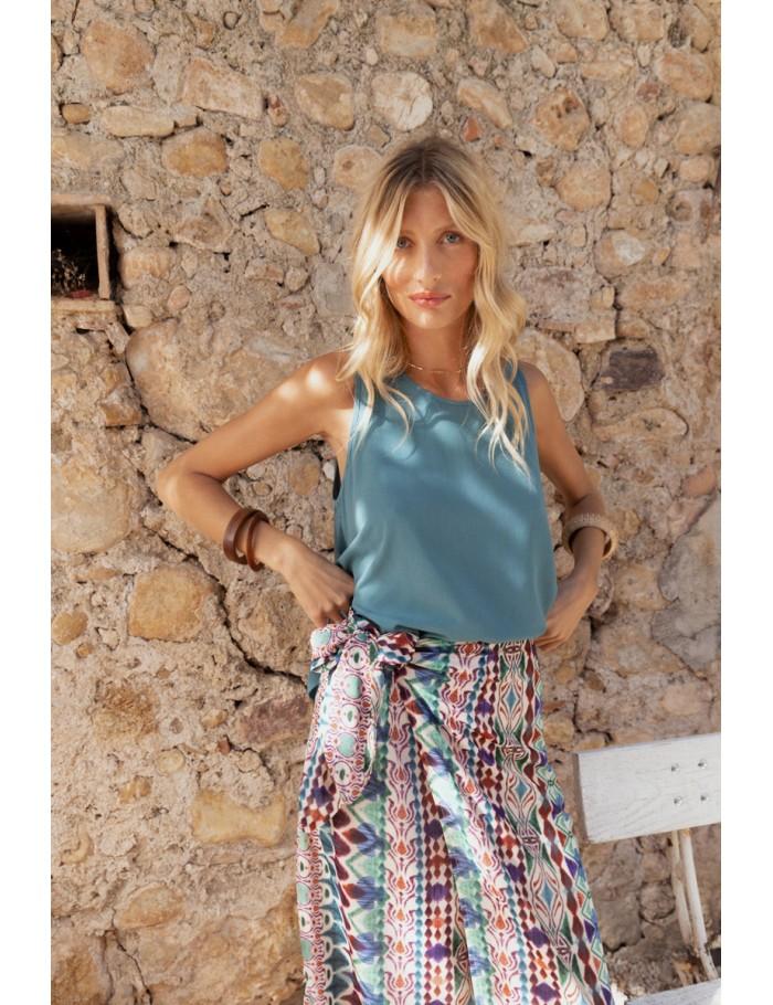 lili sidonio x molly bracken Top évasé BLACK lili sidonio x molly bracken Top évasé BLACK