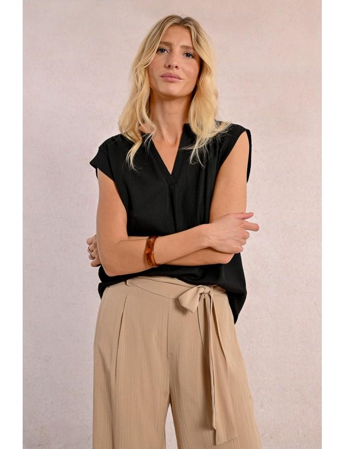 Lili Sidonio X Molly Bracken Top Sans Manches BLUE