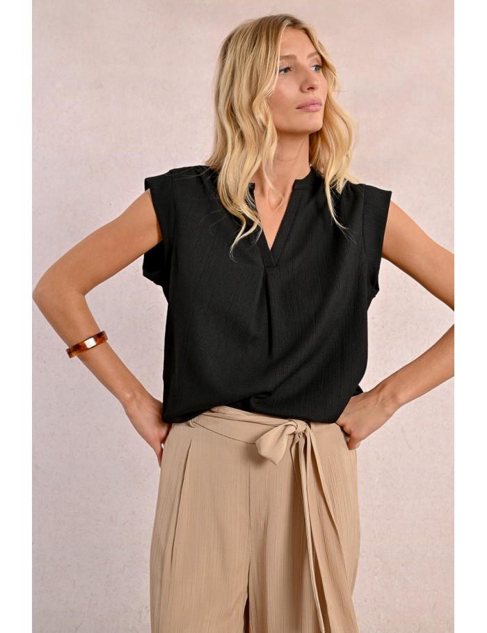 Lili Sidonio X Molly Bracken Top Sans Manches BLUE