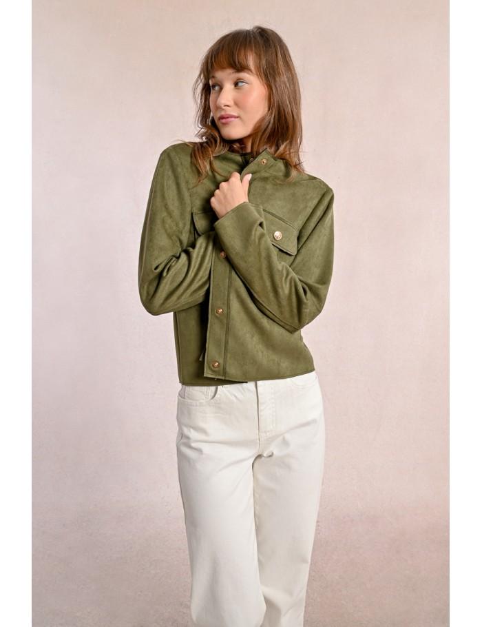 Lili Sidonio X Molly Bracken Veste Officier KHAKI