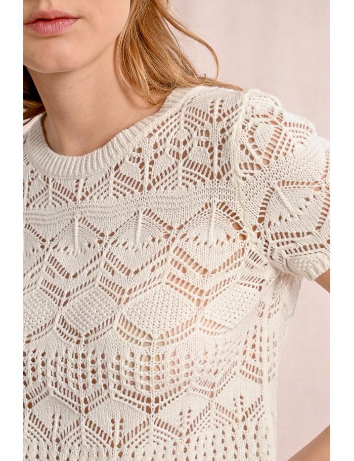 Lili Sidonio X Molly Bracken Maille En Crochet BLUE