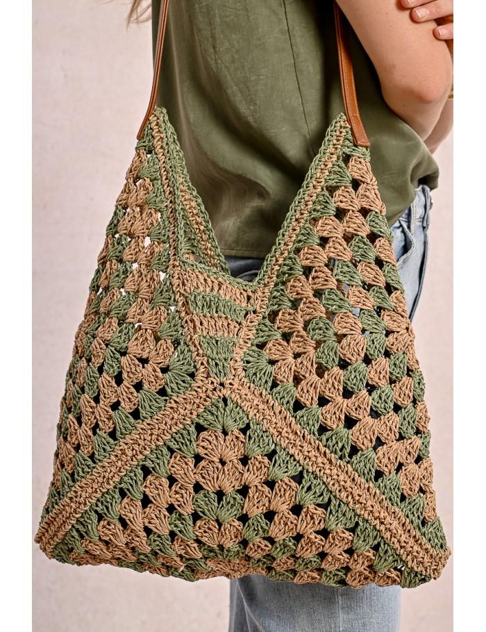 Lili Sidonio X Molly Bracken Panier Souple Tissé BEIGE