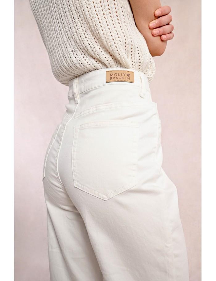 Lili Sidonio X Molly Bracken Pantalon Large COBALT BLUE