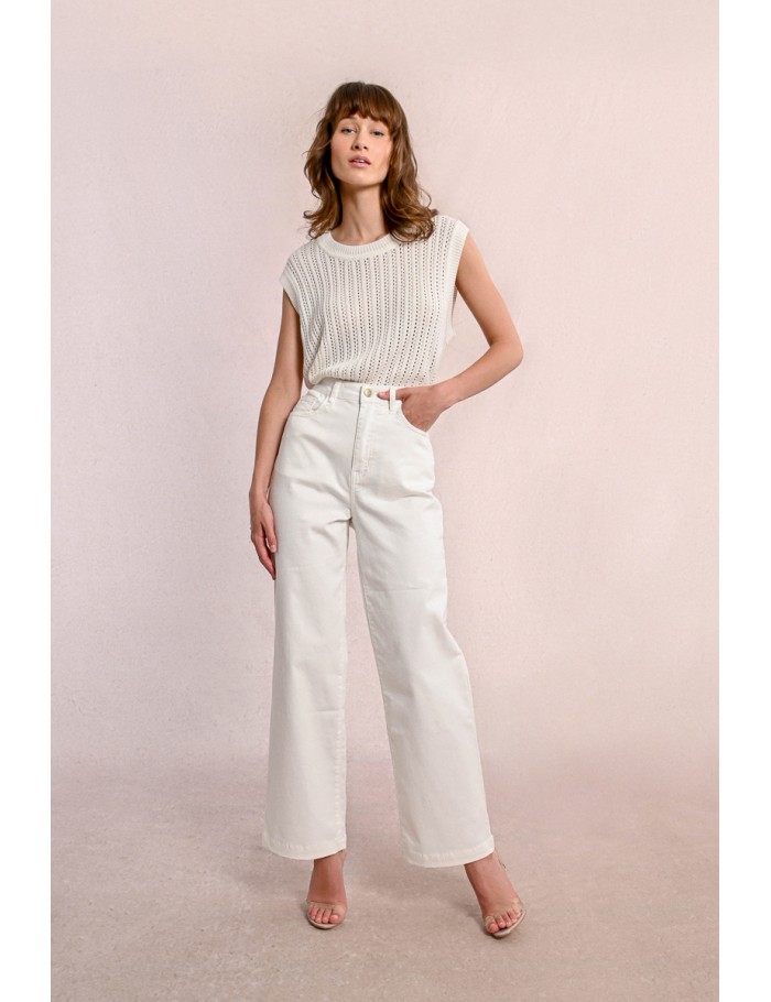 lili sidonio x molly bracken Pantalon large COBALT BLUE