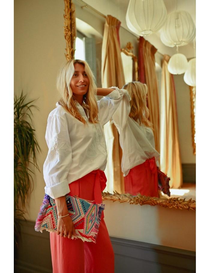 Lili Sidonio X Molly Bracken Pochette Colorée à Franges MULTICOLOUR