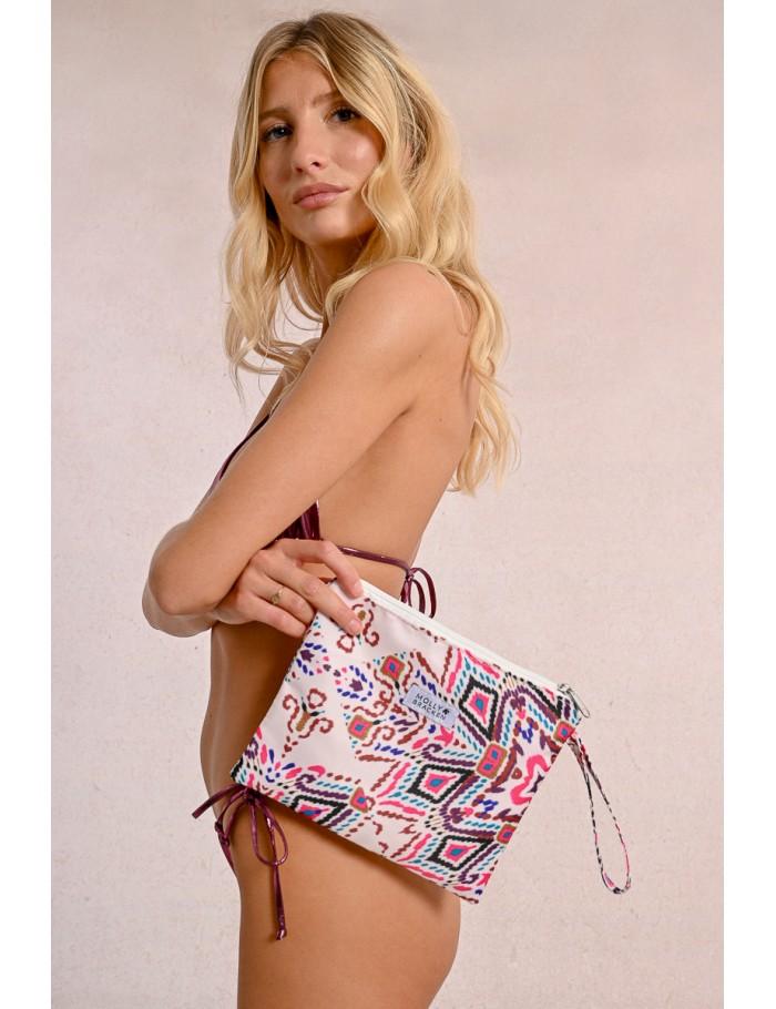 Lili Sidonio X Molly Bracken Pochette Imprimée CREAM PADMA