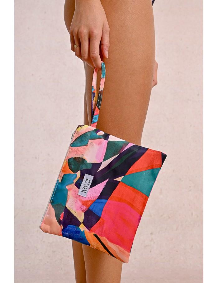 lili sidonio x molly bracken Pochette imprimée MULTICO DONNA