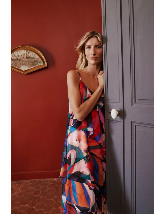 lili sidonio x molly bracken Robe asymétrique à imprimé MULTICO DONNA lili sidonio x molly bracken Robe asymétrique à imprimé MULTICO DONNA