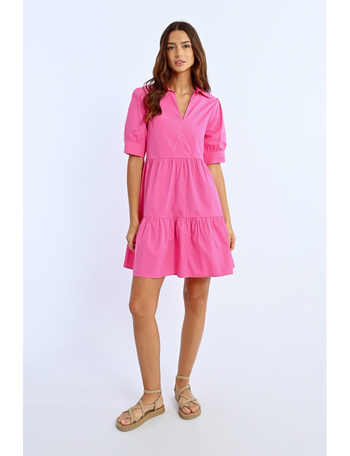 lili sidonio x molly bracken Robe chemisier à volants PINK lili sidonio x molly bracken Robe chemisier à volants PINK