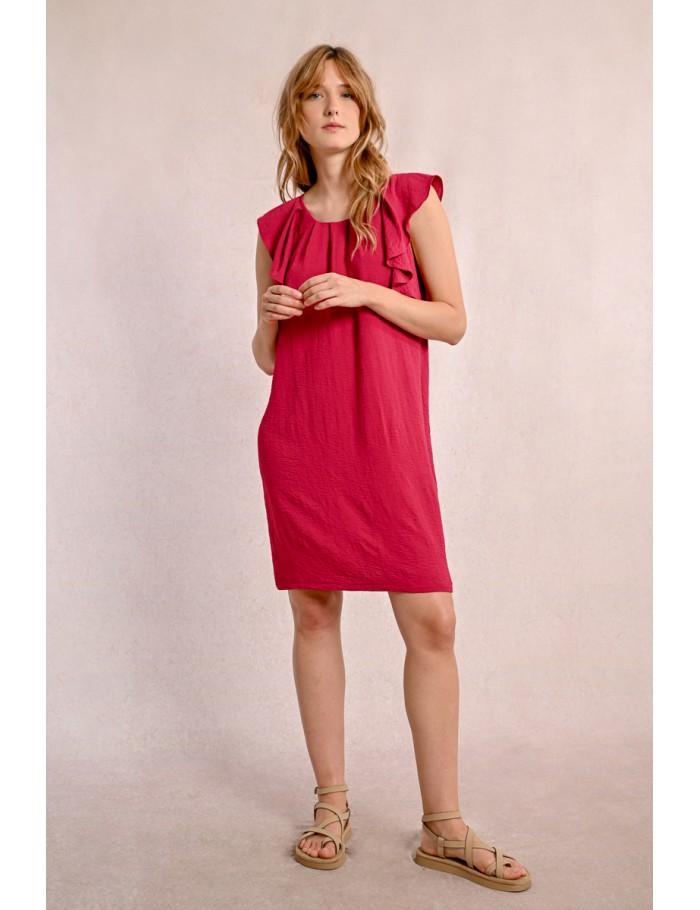 lili sidonio x molly bracken Robe courte à manches fantaisies NAVY BLUE