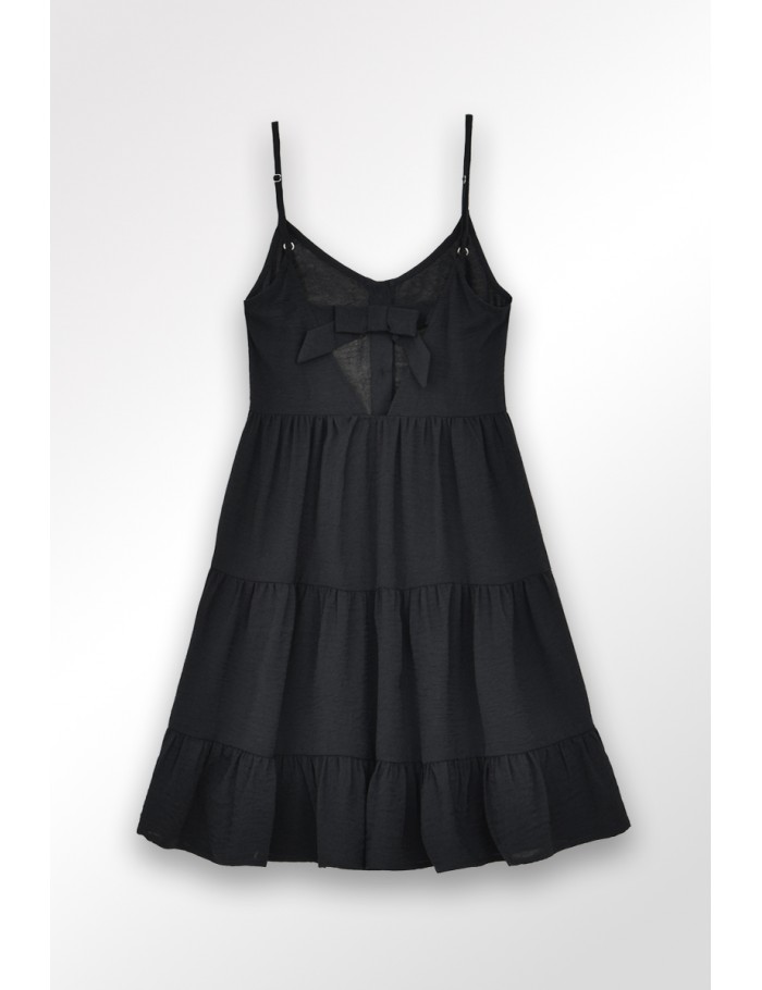 Lili Sidonio X Molly Bracken Robe Courte à Volants BEIGE