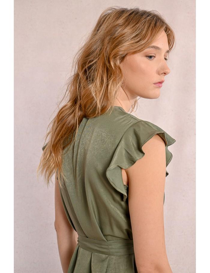 Lili Sidonio X Molly Bracken Robe Courte Et Nouable à La Taille PINK