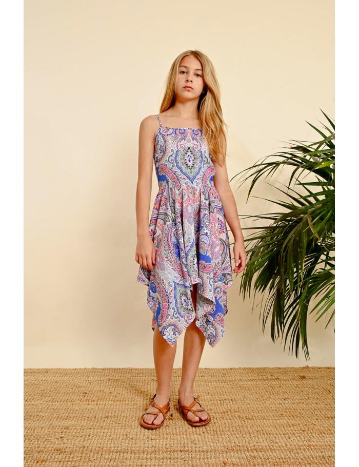 Lili Sidonio X Molly Bracken Robe Foulard MULTICO AELIS