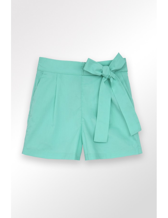 Lili Sidonio X Molly Bracken Short En Popeline Nouable à La Taille PINK