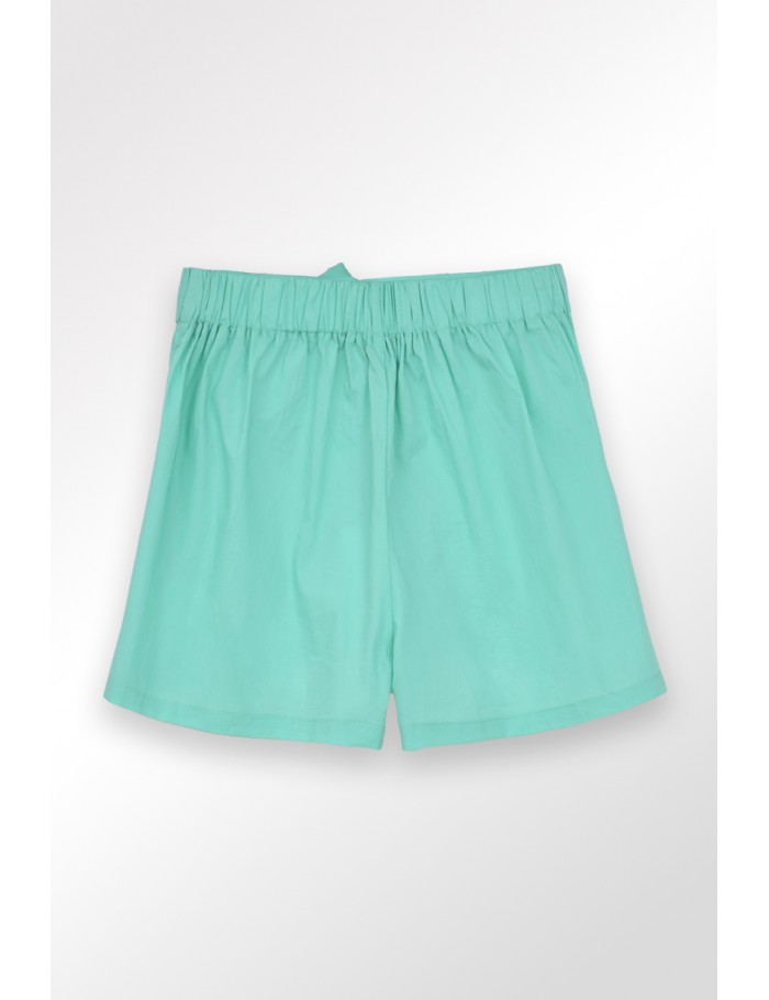 Lili Sidonio X Molly Bracken Short En Popeline Nouable à La Taille PINK