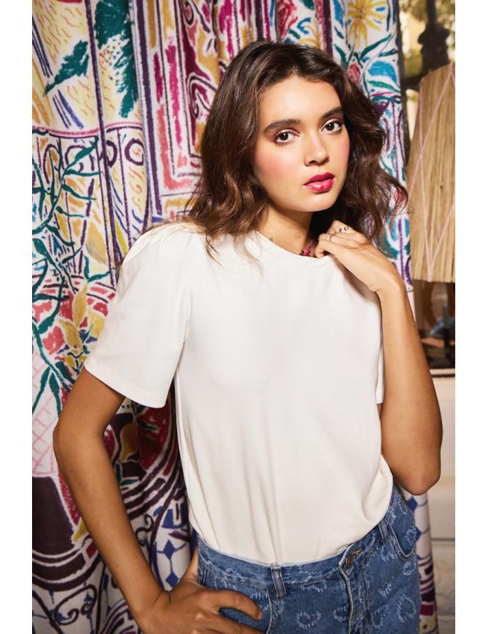 Lili Sidonio X Molly Bracken T Shirt Dos Nu Cœur BLACK