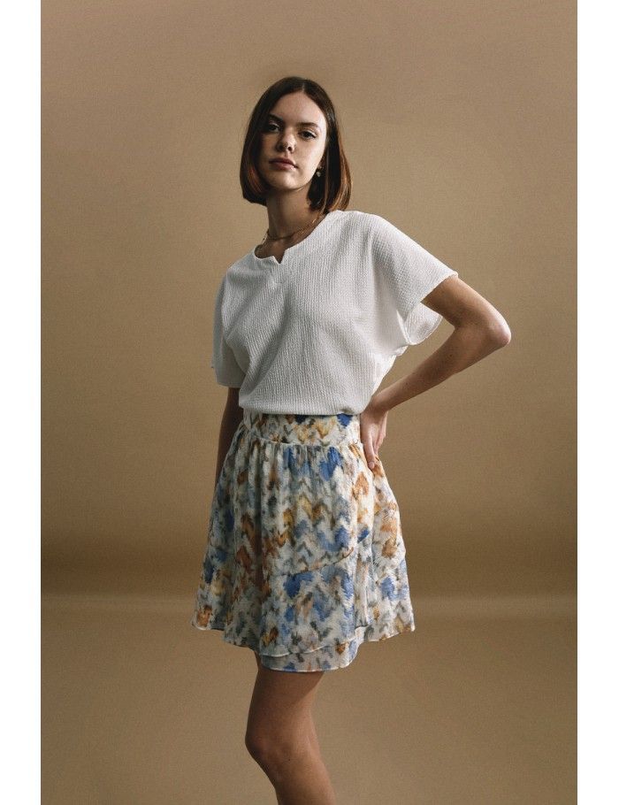 Lili Sidonio X Molly Bracken T Shirt Manches Courtes WHITE