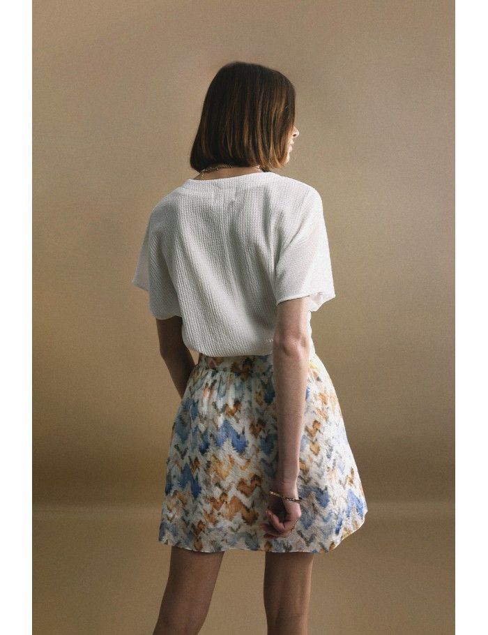 Lili Sidonio X Molly Bracken T Shirt Manches Courtes WHITE