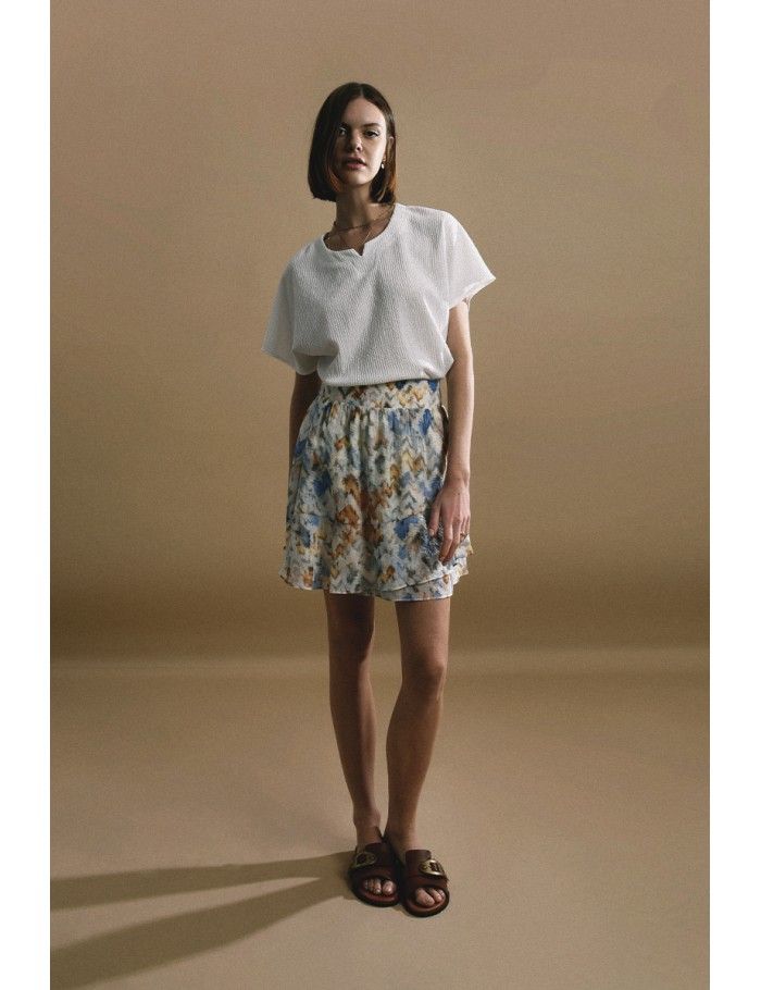 Lili Sidonio X Molly Bracken T Shirt Manches Courtes WHITE