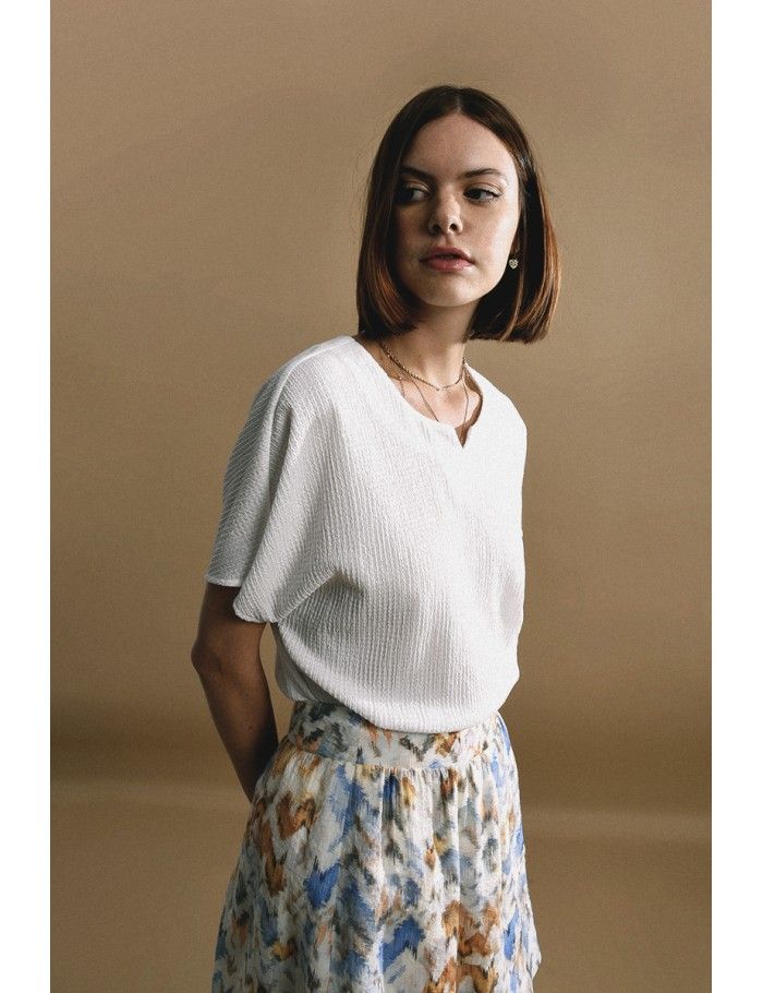 lili sidonio x molly bracken T shirt manches courtes WHITE