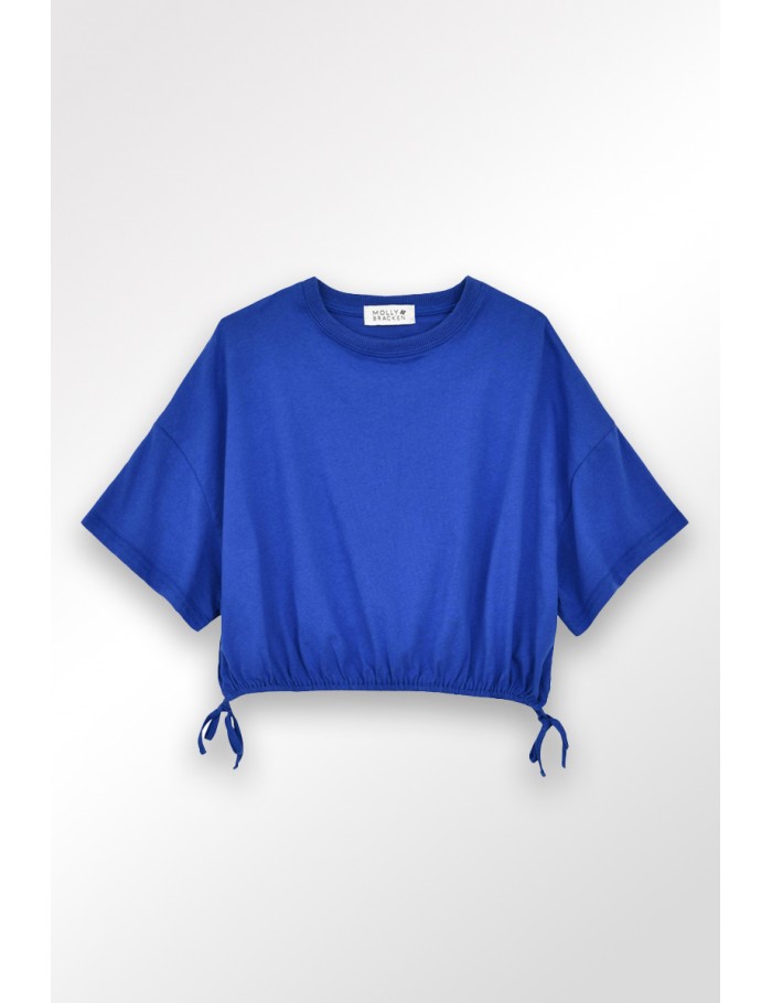 Lili Sidonio X Molly Bracken T Shirt Oversize Nouable BLUE