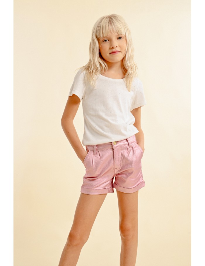 lili sidonio x molly bracken T shirt parsemé de strass BLACK