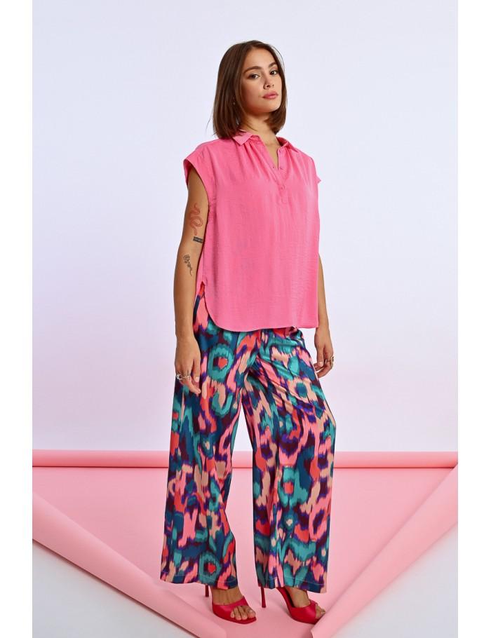 Lili Sidonio X Molly Bracken Top Chemisier Sans Manches NAVY BLUE