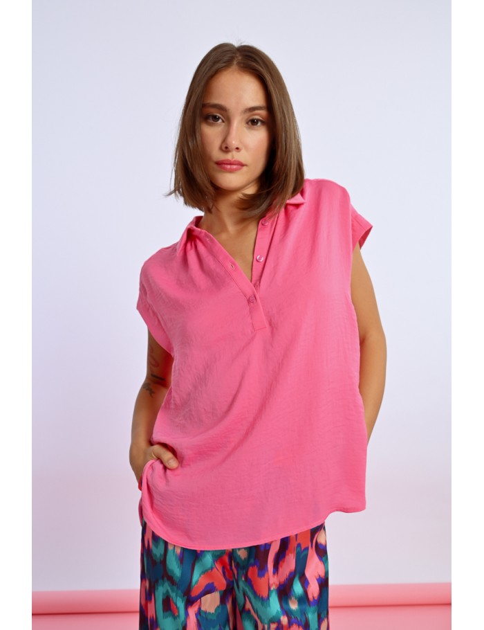 lili sidonio x molly bracken Top chemisier sans manches NAVY BLUE