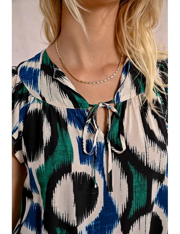 Lili Sidonio X Molly Bracken Top Imprimé MULTICO CHARLIZE