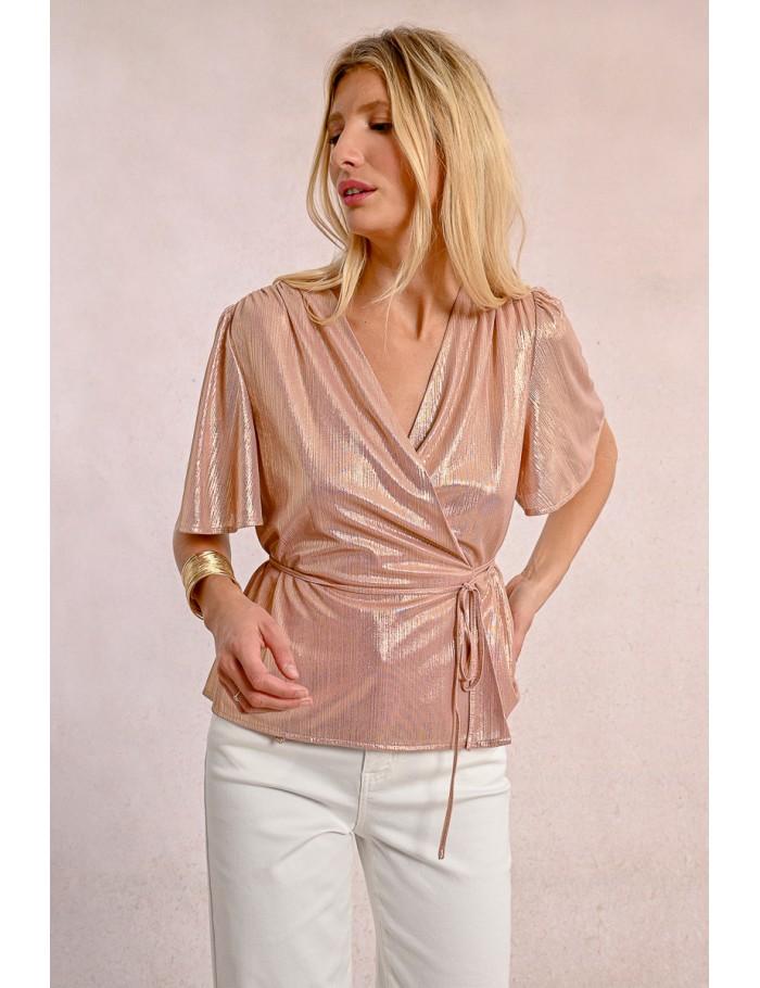 Lili Sidonio X Molly Bracken Top Portefeuille Ceinturé LIGHT PINK