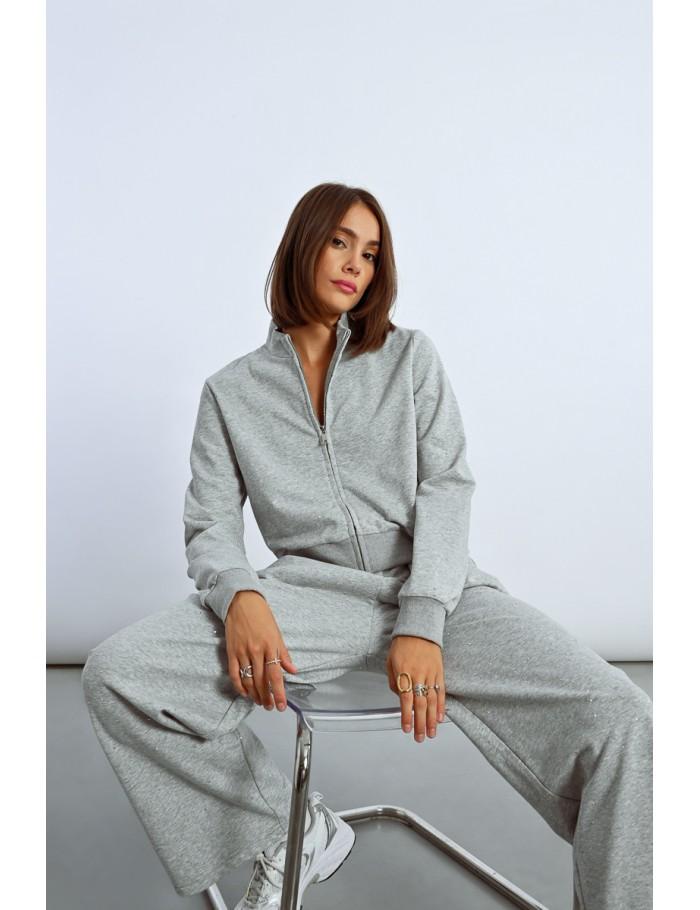 Lili Sidonio X Molly Bracken Veste Jogger LIGHT GREY