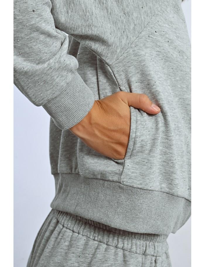 Lili Sidonio X Molly Bracken Veste Jogger LIGHT GREY