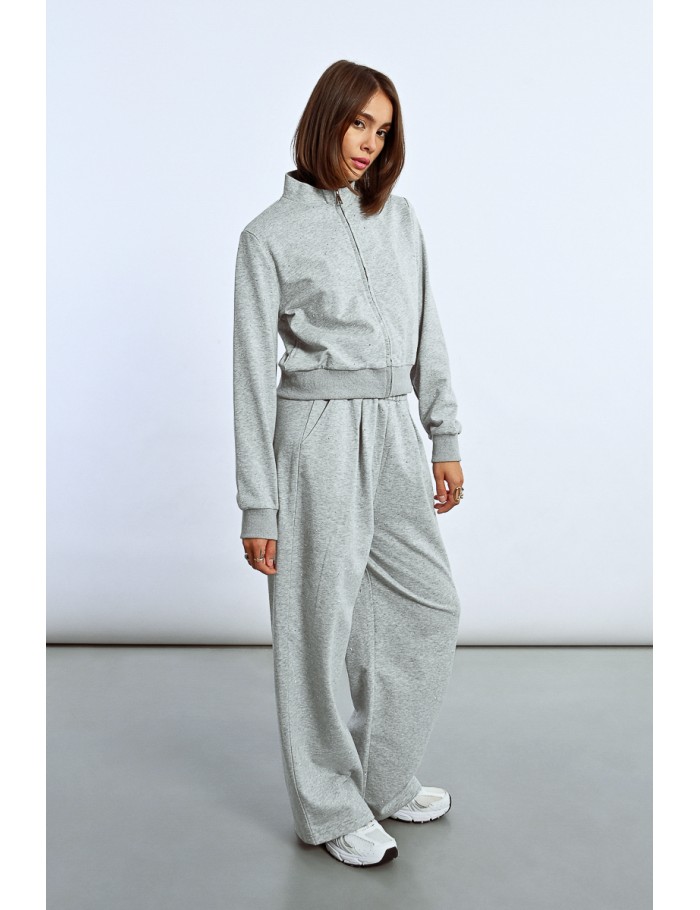 Lili Sidonio X Molly Bracken Veste Jogger LIGHT GREY