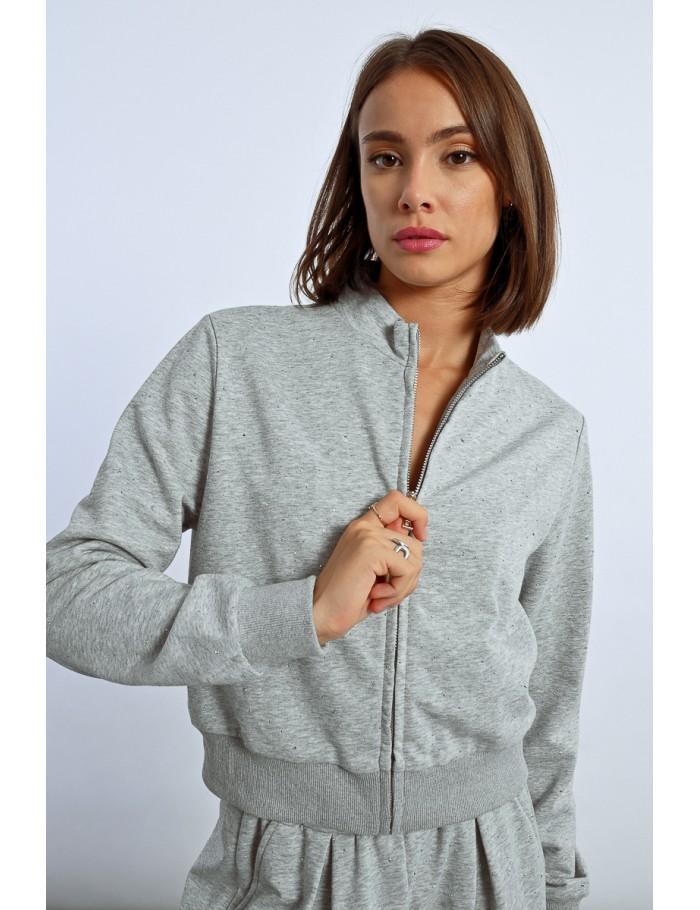 lili sidonio x molly bracken Veste jogger LIGHT GREY