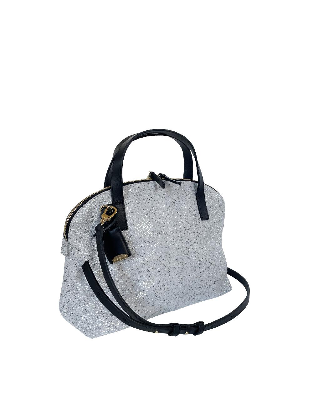 linde gallery FLAMANDS XS - GALUCHAT PRINTED SUEDE - PERLE