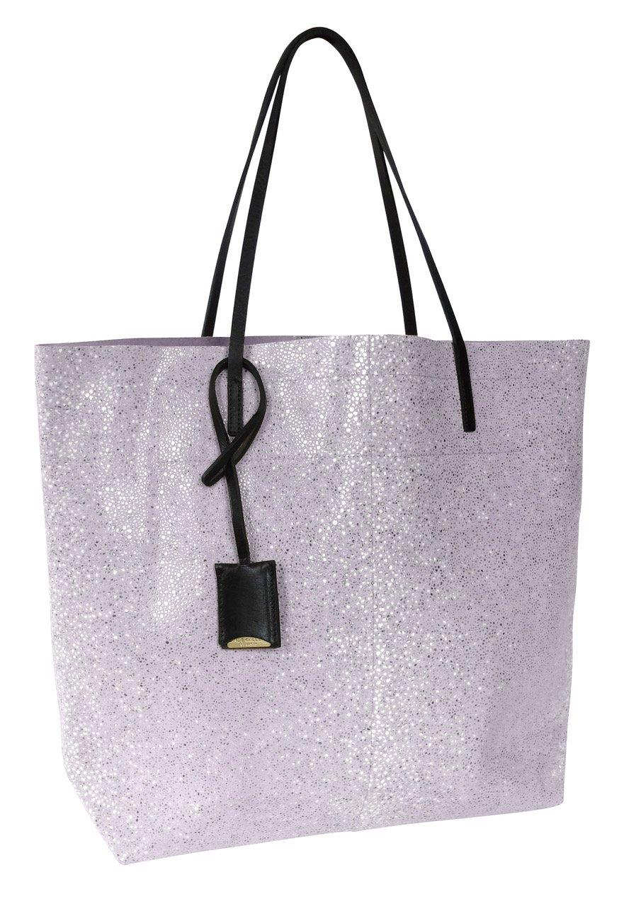 linde gallery GOUVERNEUR M - GALUCHAT - PRINTED SUEDE - POWDER