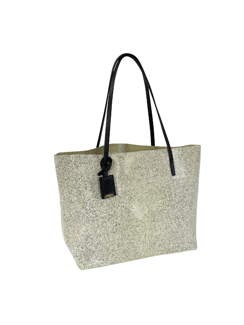 linde gallery GOUVERNEUR S - GALUCHAT PRINTED SUEDE - LEMONADE