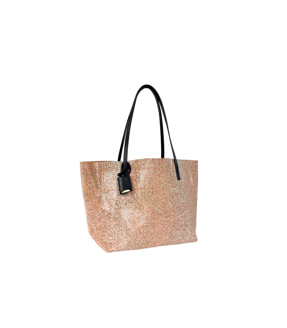 linde gallery GOUVERNEUR S - GALUCHAT PRINTED SUEDE - TANGERINE