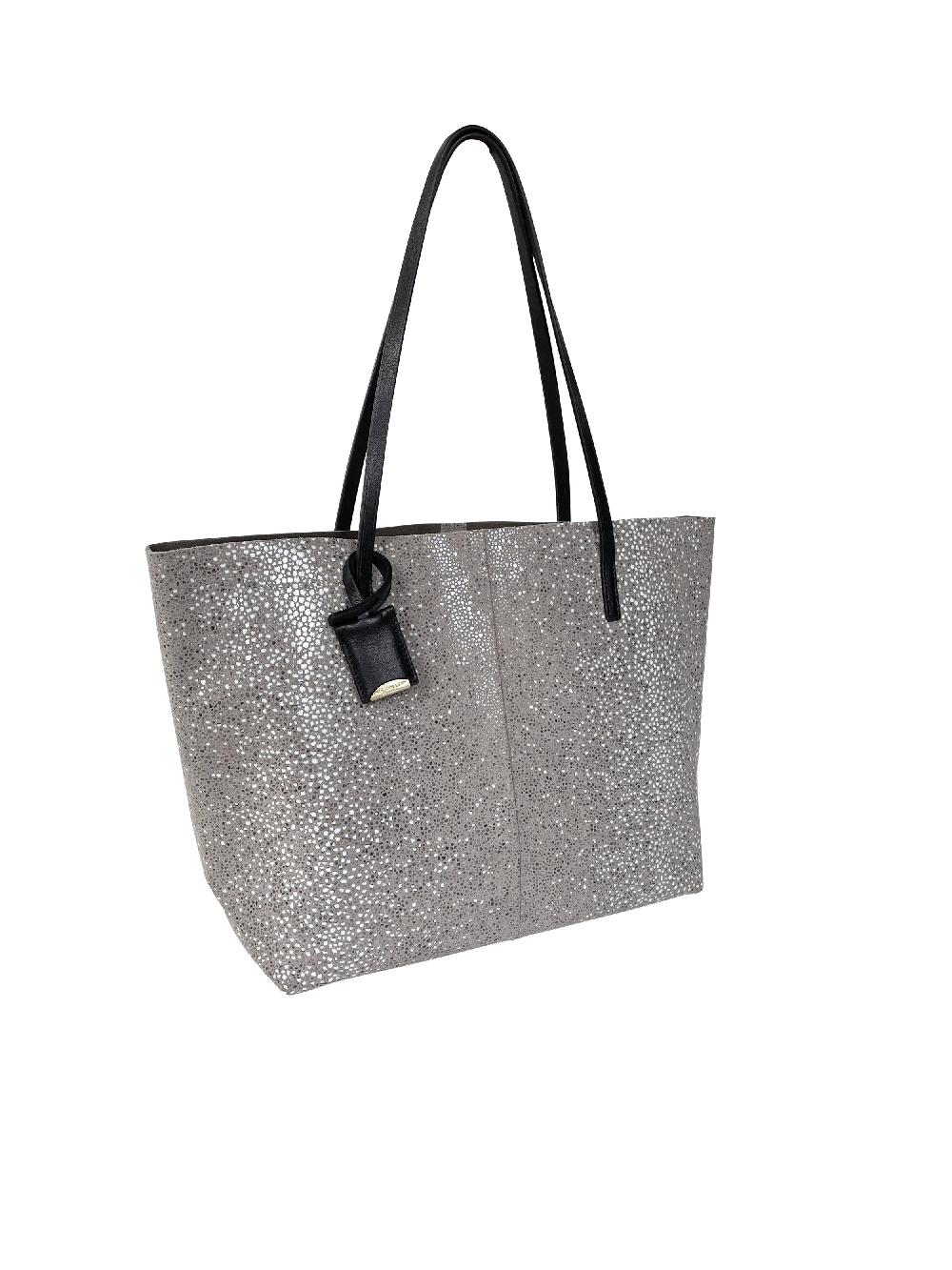 linde gallery GOUVERNEUR S - GALUCHAT PRINTED SUEDE - TAUPE