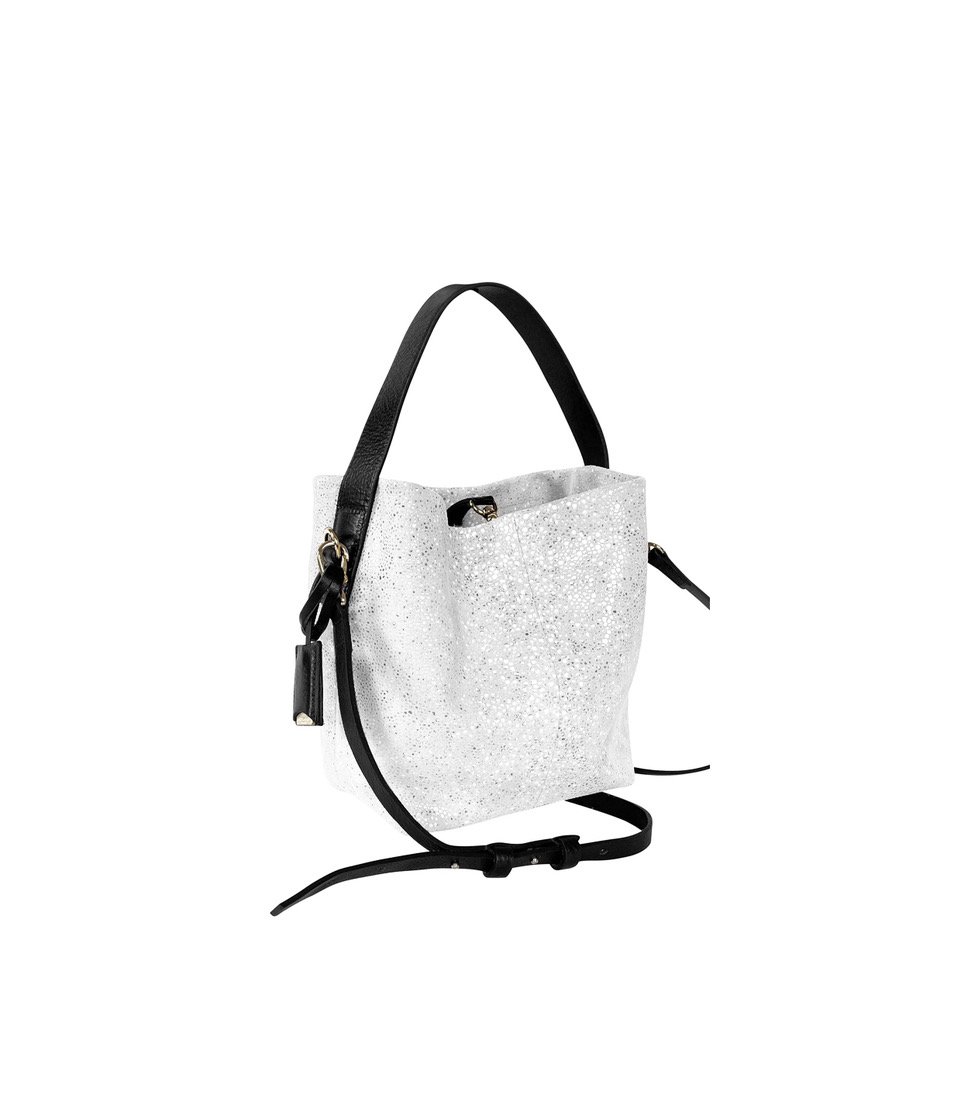 linde gallery LEZARD S - GALUCHAT PRINTED SUEDE - SHELL